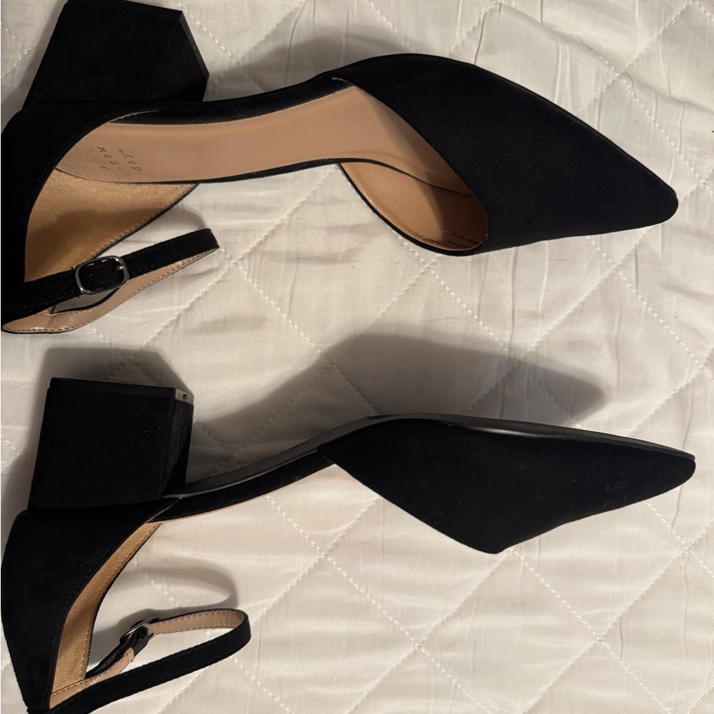 A New Day Black Women's Ankle Strap Heels - Picture 6 of 6